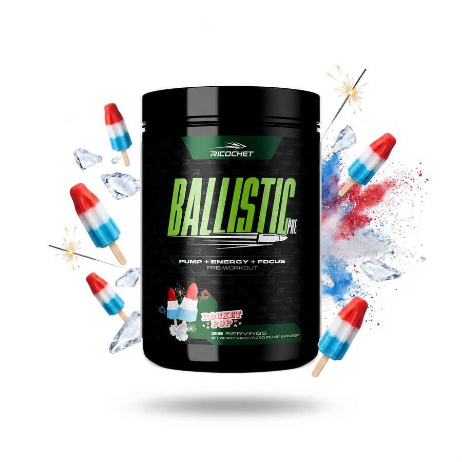 Ballistic Pre-Workout splash