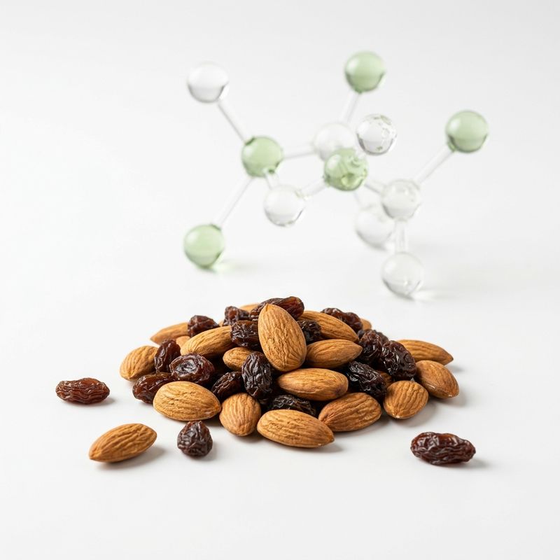 Boron, almonds and raisins