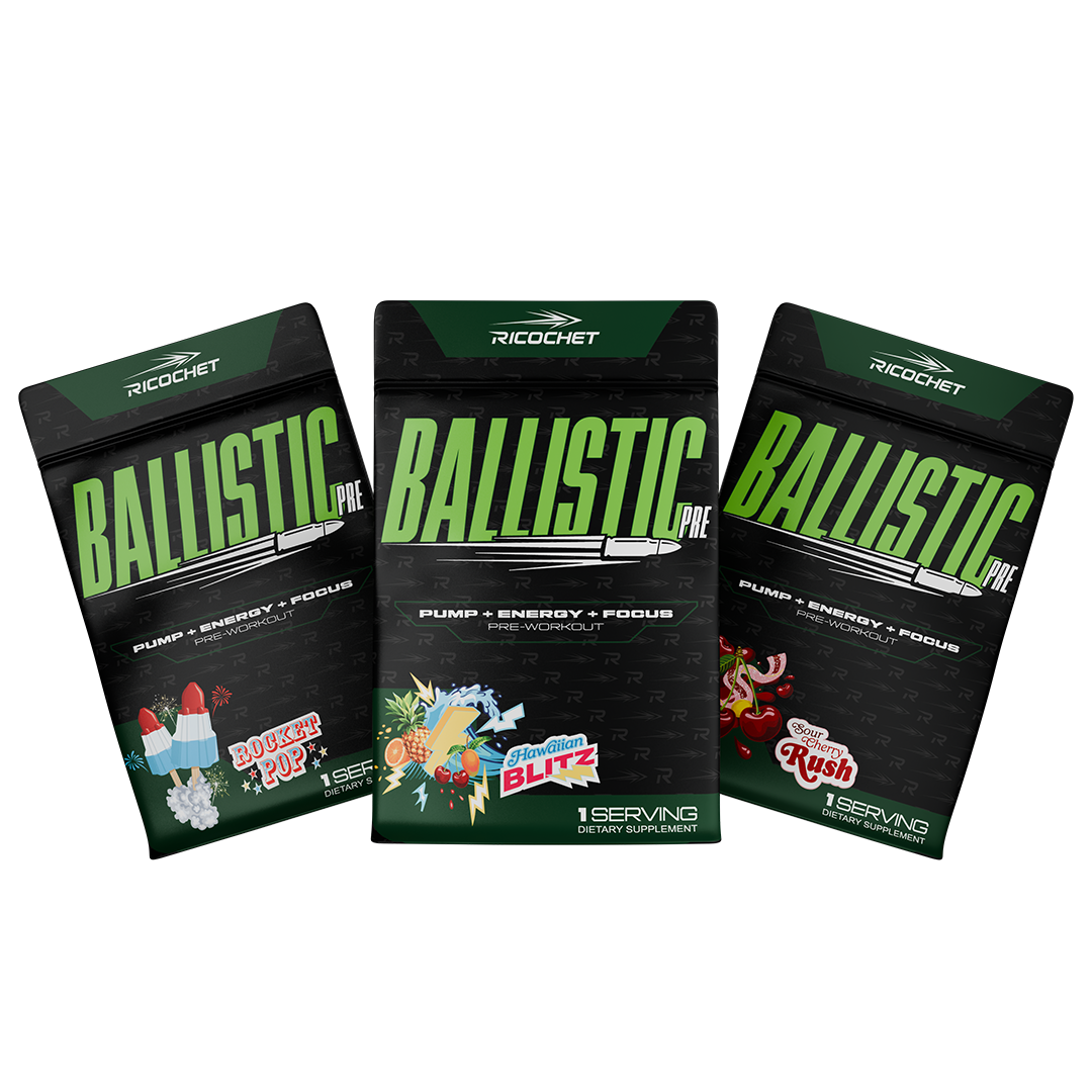 Ballistic Pre Workout - Triple Sample Pack