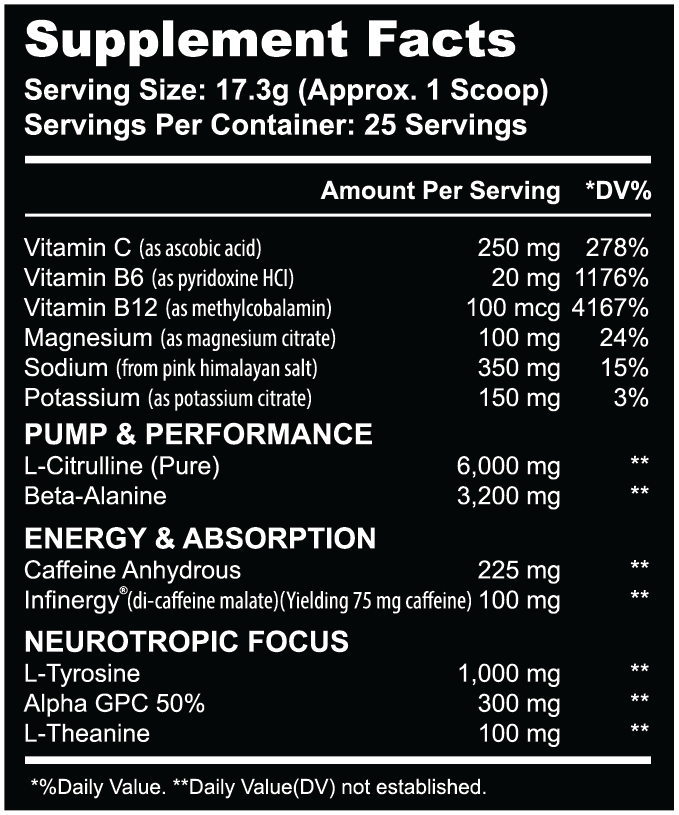 Ballistic Pre-Workout